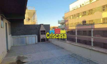 Cobertura com 4 dormitórios à venda, 170 m² por R$ 640.000,00 - Braga - Cabo Frio/RJ
