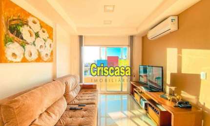 Apartamento com 3 dormitórios à venda, 105 m² por R$ 650.000,00 - Braga - Cabo Frio/RJ