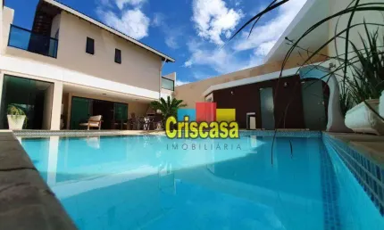 Casa com 6 dormitórios à venda, 350 m² por R$ 3.500.000,00 - Novo Portinho - Cabo Frio/RJ