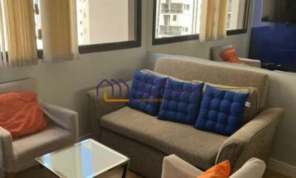 Apartamento com 1 quarto à venda na Rua Juquis, --, Moema, São Paulo, 40 m2 por R$ 625.000