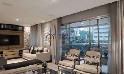 Apartamento com 3 quartos à venda na Rua Domingos Lopes da Silva, --, Morumbi, São Paulo, 212 m2 por R$ 2.200.000