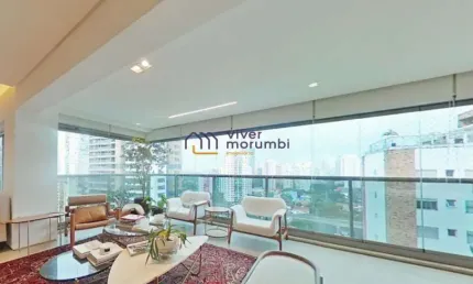Apartamento com 4 quartos à venda na rua gabriele d'annunzio, --, campo belo, são paulo, 192 m2 por r$ 3.650.000