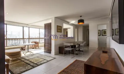 Apartamento 122m2 mobiliado para locação no jardim paulista