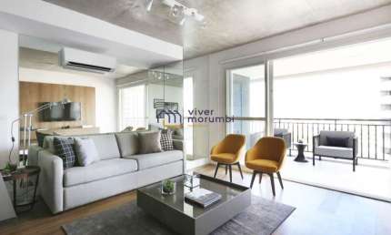 Apartamento com 1 quarto à venda na Rua Jean Peltier, --, Brooklin, São Paulo