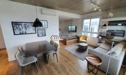 Apartamento com 1 quarto para alugar na Rua Jean Peltier, --, Brooklin, São Paulo