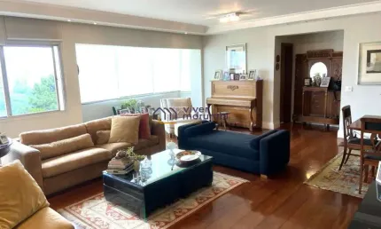 Excelente vista! 160 M²  3 quartos ,2 suítes, 2 vagas de garagem e escritório!
