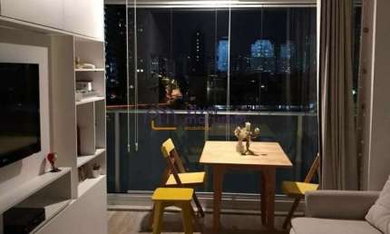Apartamento com 1 quarto para alugar na Rua Henri Dunant, --, Santo Amaro, São Paulo, 33 m2 por R$ 4.750