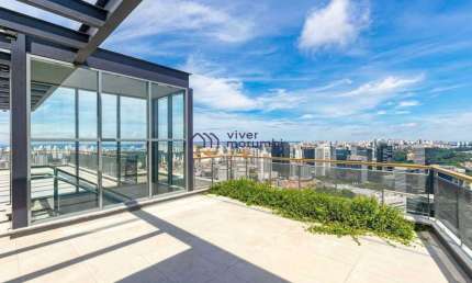 COBERTURA BROOKLIN - 410M2 - 4 SUITES - 5 VAGAS - PROX SHOPPING MORUMBI