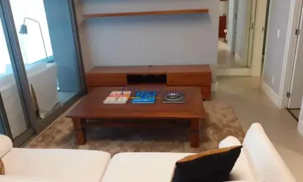 Apartamento mobiliado 85m2 para locação no Brooklin
