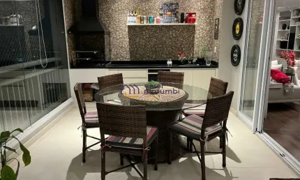Apartamento de requinte em andar alto,  com belíssima varanda gourmet!