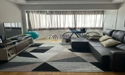 Apartamento de 110 m², 3 quartos, sendo todos suítes.