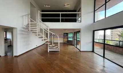 Duplex no panamby, 290m2 de área útil, vista maravilhosa!