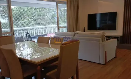Apartamento 127 m², 3 suítes, em área de muito verde.