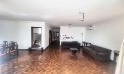 Apartamento amplo, 230 m², com 3 quartos, suíte e 2 vagas.