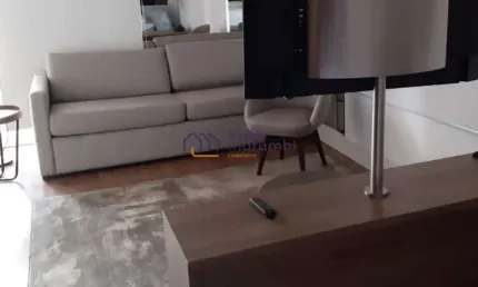 Apartamento mobiliado no coração do brooklin!!! confira!!!