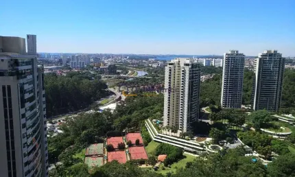 Apartamento com 4 quartos para alugar na Rua Itapaiuna, --, Panamby, São Paulo