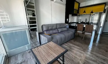 Apartamento na chácara santo antonio lazer completo/ mobiliado/ oportunidade em locaçâo!!!