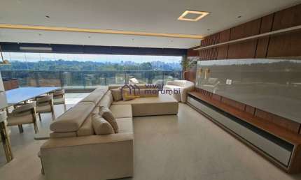 Apartamento com 3 quartos à venda na Avenida Marginal do Rio Pinheiros, --, Panamby, São Paulo