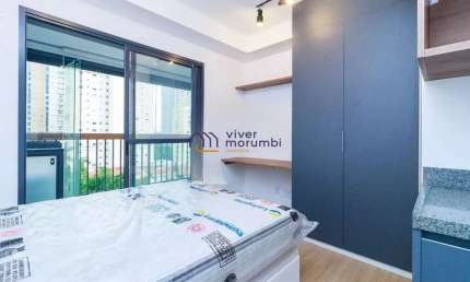 Apartamento com 1 quarto para alugar na Rua Eleutério, --, Brooklin, São Paulo