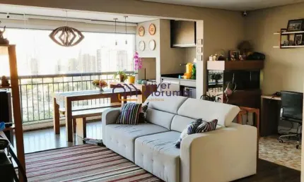 Apartamento com 3 quartos para alugar na Rua Bacaetava, --, Brooklin, São Paulo
