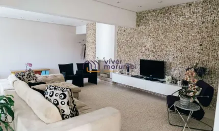 Cobertura duplex com 400m², 3 suítes e 6 vagas. piscina, spa, sauna seca e churrasqueira.