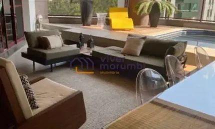 Apartamento com 4 quartos à venda na rua doutor oscar monteiro de barros, --, morumbi, são paulo, 450 m2 por r$ 3.200.000