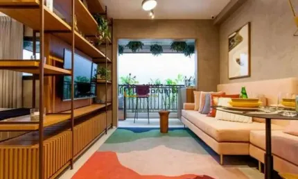 Apartamento com 1 quarto à venda na Rua Vieira de Morais, --, Campo Belo, São Paulo