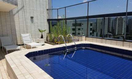 Cobertura duplex maravilhosa reformada piscina churrasqueira com cinco vagas