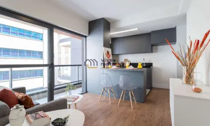 Apartamento com 1 quarto à venda na rua itacema, --, itaim bibi, são paulo, 52 m2 por r$ 1.500.000