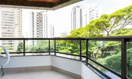 Apartamento com 4 quartos à venda na alameda dos guaramomis, --, moema, são paulo, 140 m2 por r$ 1.930.000
