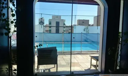 Ampla cobertura no brooklin, 3 quartos, com 270m² e 3 vagas
