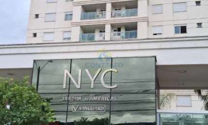 NYC JARDIM AMÉRICAS ,Apto, com 77m², 03 Quartos sendo 01 suite, Sala, Cozinha com Planejados, Cooktop forno VALOR R$ 650.000,00 codigo: 98979