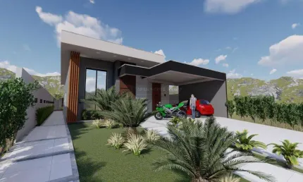 Open House vende- Casa de 3 quartos com área de lazer completa no condomínio ALPHAVILLE 1