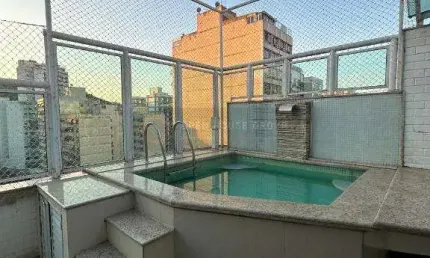 Cobertura duplex com 210 m², piscina, sauna e churrasqueira - Open House Vende!