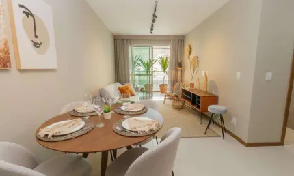Apartamento 2 quartos (1 suíte) em Santa Rosa 1a locação