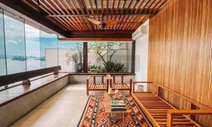 Cobertura Triplex Frente Mar - Sofisticação, 3 Suítes, Piscina e 2 Áreas Gourmet