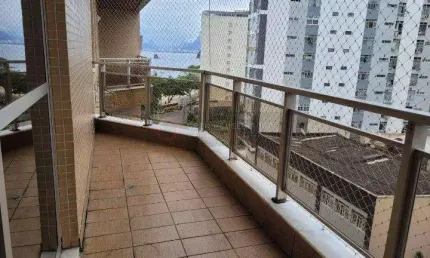 Open house vende - apartamento vista lateral mar no miolo de icaraí, 3 quartos com 130 m²