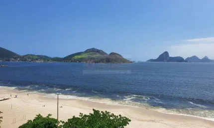 Open House vende, praia de Icarai, no miolo, frontal mar um luxo, 3 quartos andar alto, , exclusivo