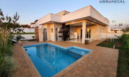 Casa com 3 dormitórios à venda, 157 m² por R$ 860.000,00 - Condomínio Ninho Verde II - Pardinho/SP