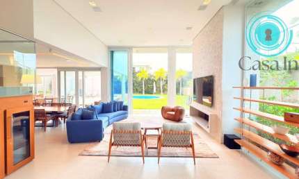 Casa mobiliada com 4 suites à venda, 520 m² por R$ 5.800.000 - Condomínio Campo de Toscana - Vinhedo/SP