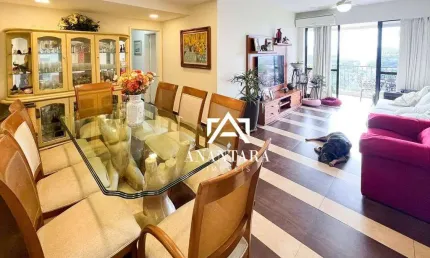 Apartamento no novo leblon com 3 quartos - barra da tijuca