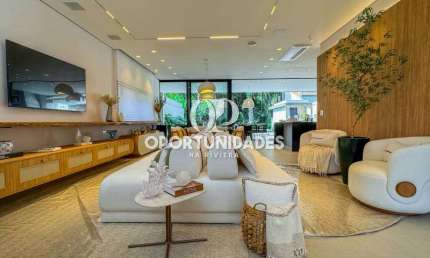 Luxuosa e Novíssima Casa À Venda com 362 m², 6 Suítes, em Riviera de São Lourenço - Bertioga SP.
