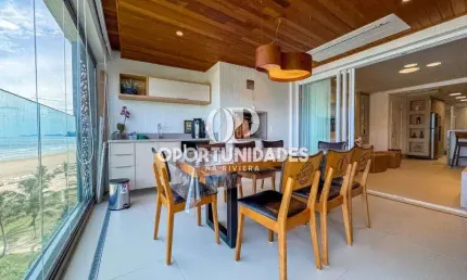 Apartamento, Aluguel anual, Frontal ao Mar, 4 Suítes, em Riviera de São Lourenço, Bertioga - SP