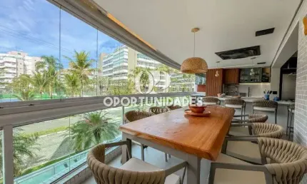 Apartamento à Venda | 3 Suítes, 117,47m² de área útil, em Riviera de São Lourenço, Bertioga SP