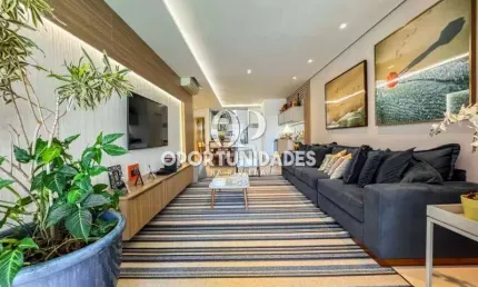 Apartamento à venda, 4 suítes, 153m² de área útil, em Riviera de São Lourenço. Bertioga SP