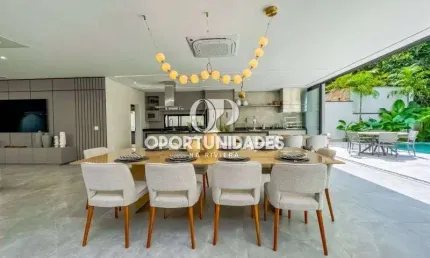 Casa à venda, 420m² de área construída (6 suítes) em Riviera de São Lourenço, Bertioga - SP.