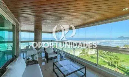 Cobertura à venda, Pé na areia Frontal, 4 Suítes, em Riviera de São Lourenço, Bertioga -SP