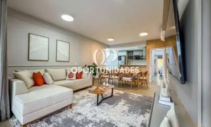 Apartamento À Venda, Pé na areia, 3 Suítes, 140m², em Riviera de São Lourenço, Bertioga - SP