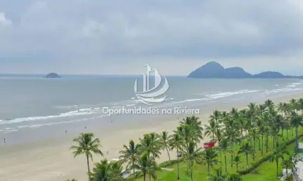 Cobertura à venda, Pé na areia Frontal, 4 suítes,  em Riviera de São Lourenço, Bertioga - SP
