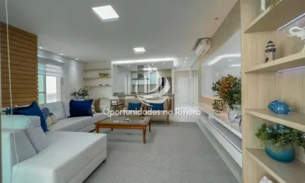 Cobertura a venda, Novíssima, 3 suítes, lavabo, em Riviera de São Lourenço, Bertioga - SP
